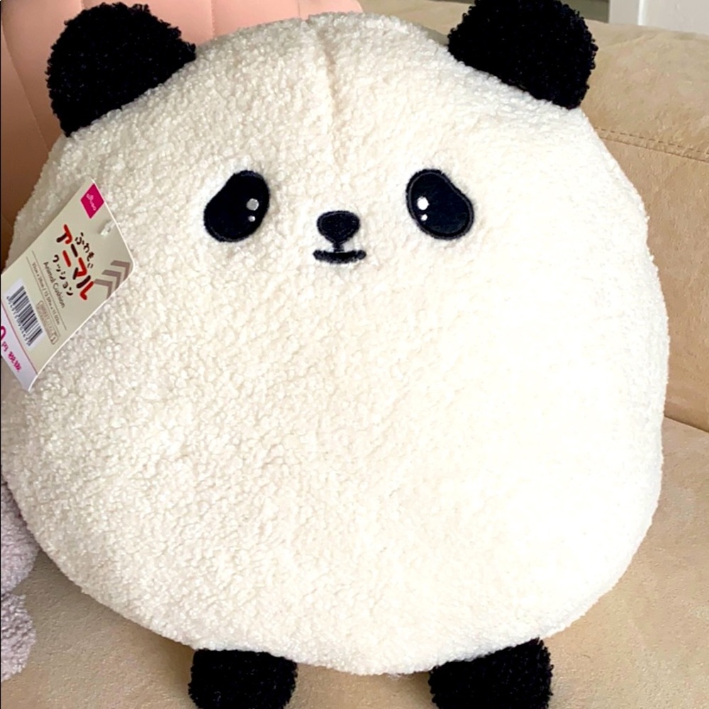 Kawaii Panda Plush Cushion